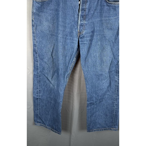 Levi's 501 XX Straight Leg Reg Wash 100% Cotton Button Fly Jeans Men's 40 X 32 - Picture 4 of 8
